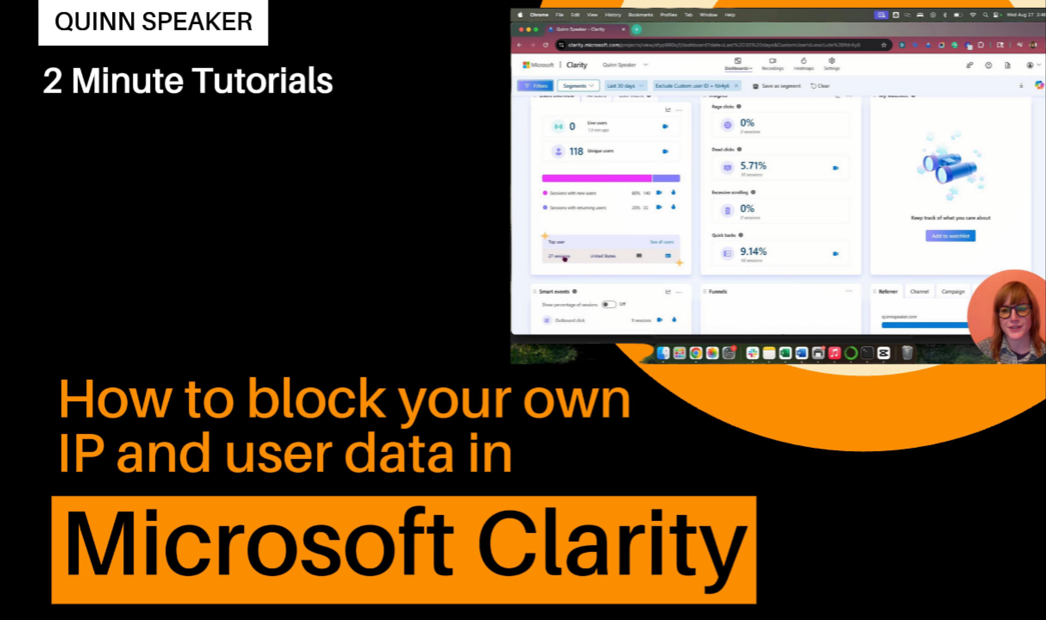 How to Block Your Own IP and User Data in Microsoft Clarity